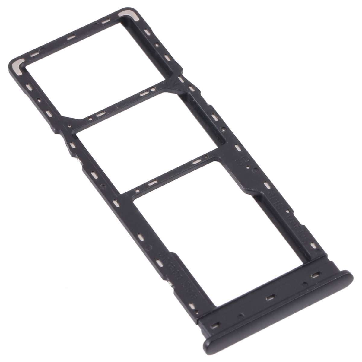 For Tecno Spark 5 Air/Spark 5 Pro/Spark 5 SIM Card Tray + SIM Card Tray + Micro SD Car ... (Black)