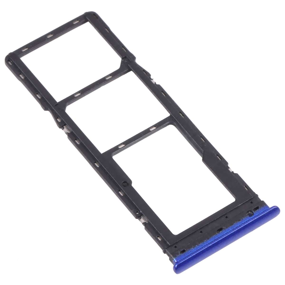 For Tecno Spark 5 Air/Spark 5 Pro/Spark 5 SIM Card Tray + SIM Card Tray + Micro SD Card ... (Blue)
