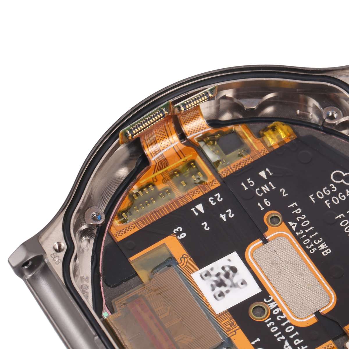 Original Sapphire Material LCD Screen and Digitizer Full Assembly With Frame for Huawei Watch GT 2 P