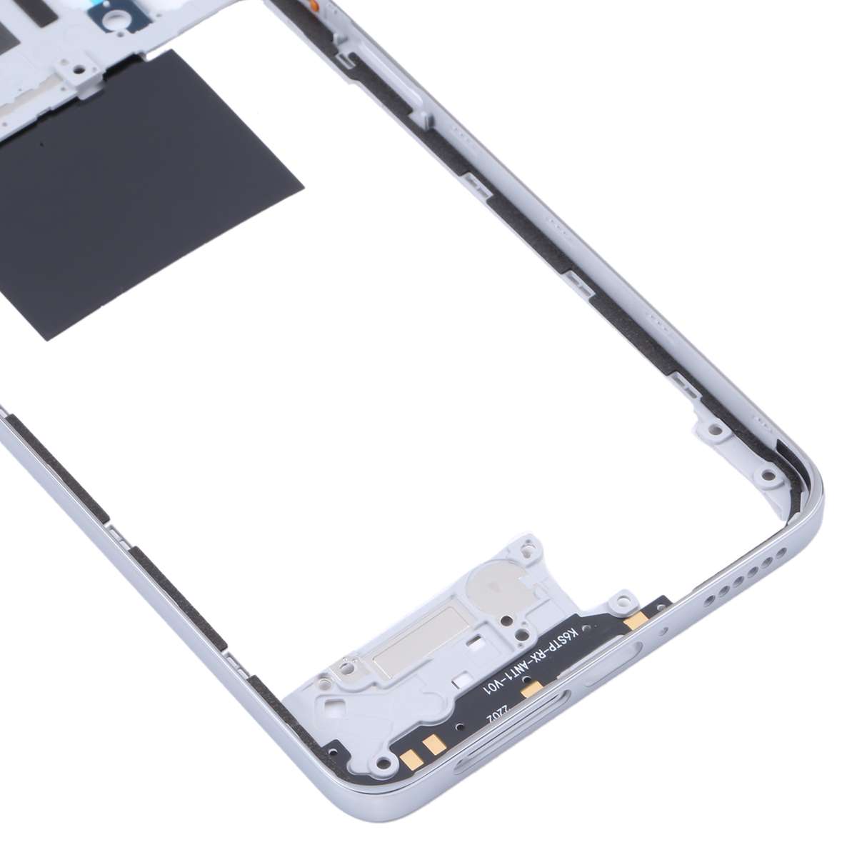 Original Middle Frame Bezel Plate for Xiaomi Redmi Note 11 Pro 4G 2201116TG 2201116TI(Black)
