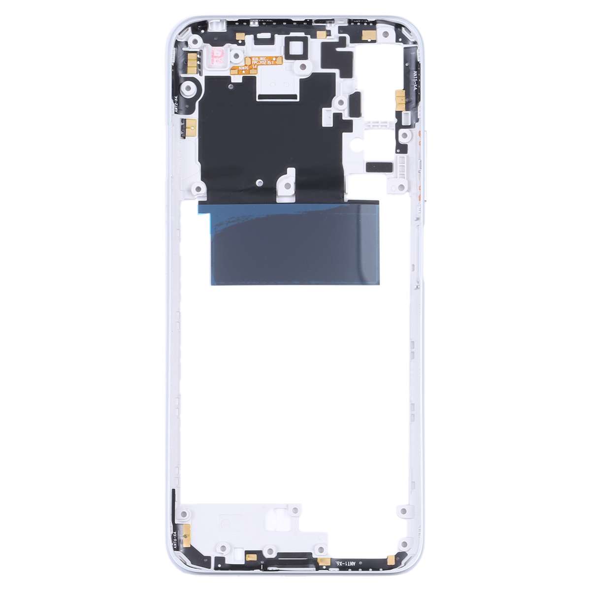 Original Middle Frame Bezel Plate for Xiaomi Poco M3 Pro 5G M2103K19PG M2103K19PI (Black)