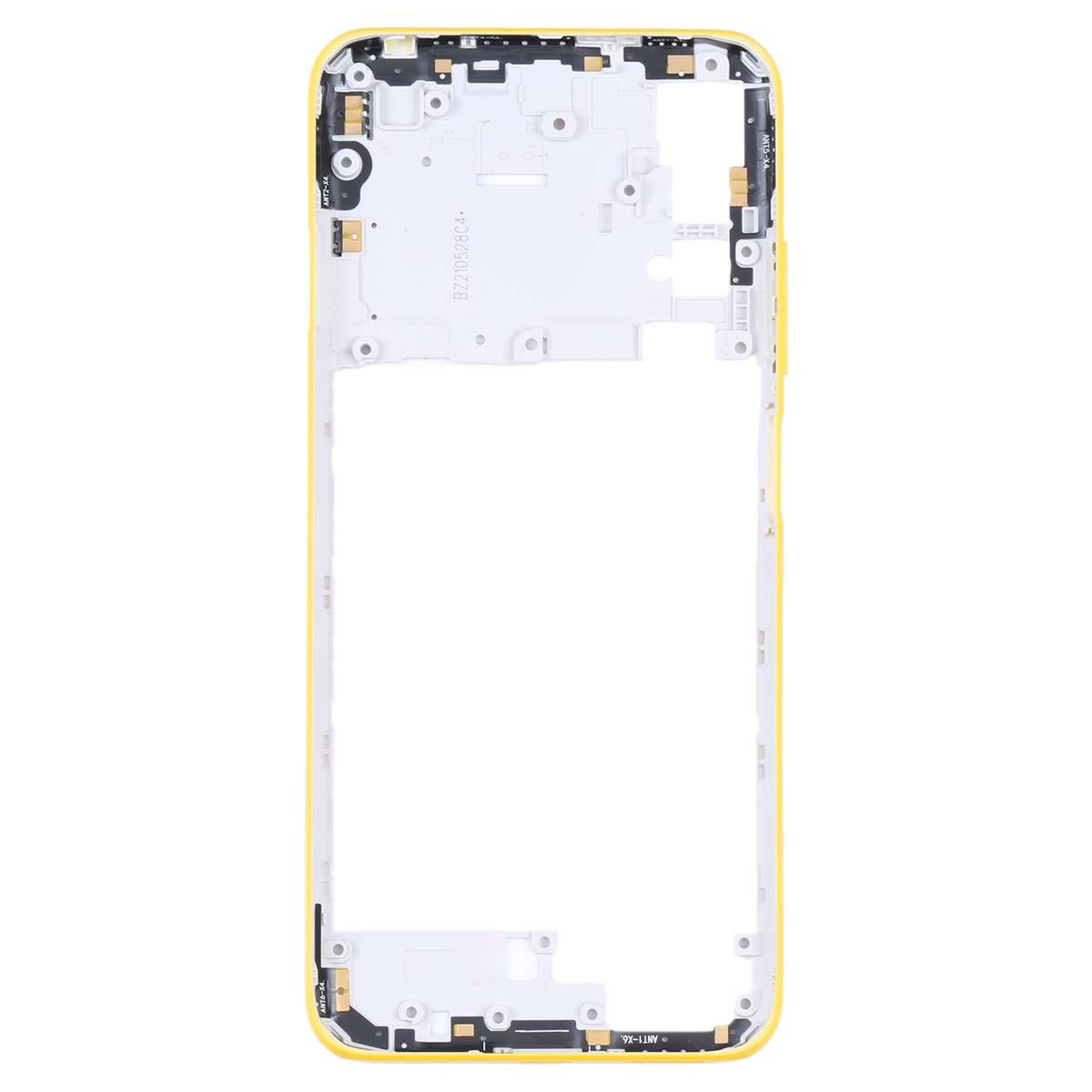 Original Middle Frame Bezel Plate for Xiaomi Poco M3 Pro 5G M2103K19PG M2103K19PI (Black)