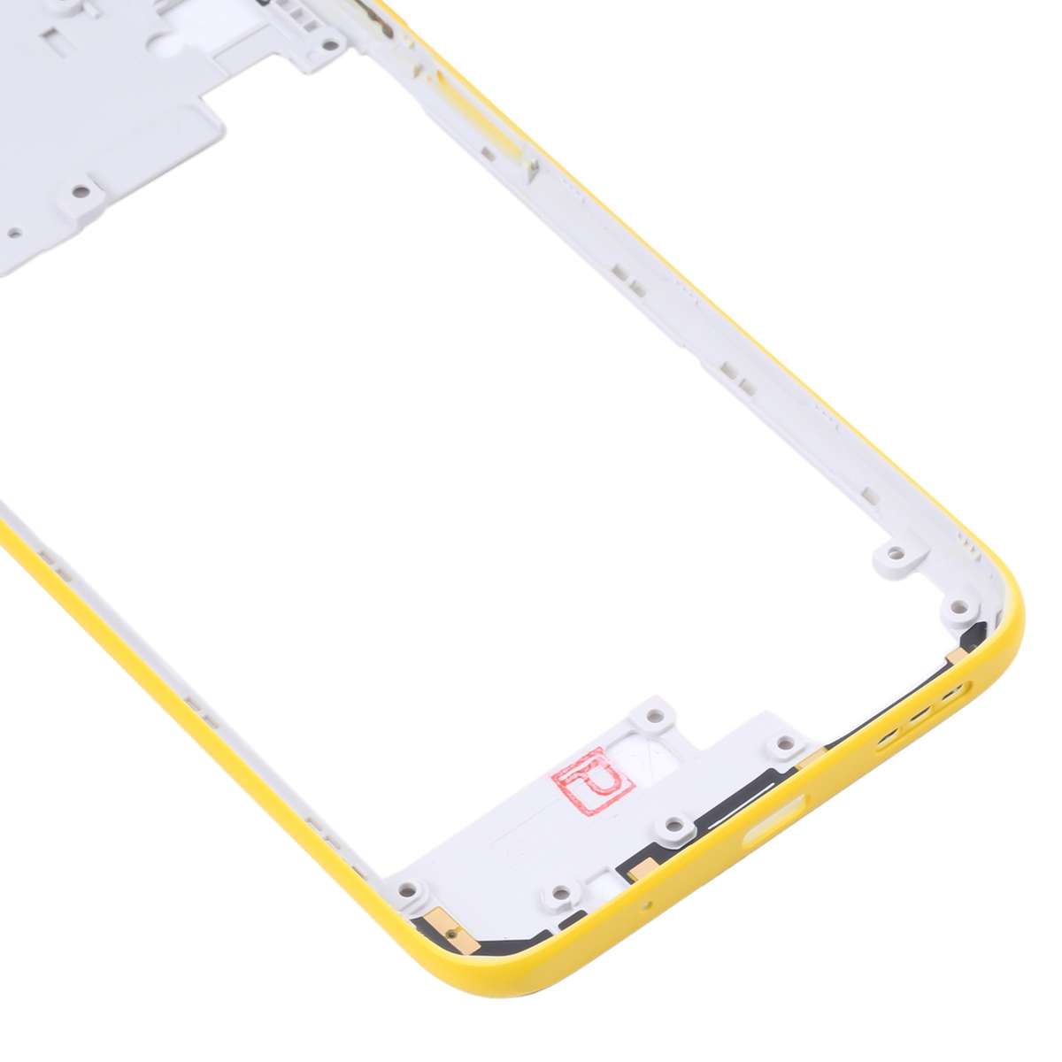 Original Middle Frame Bezel Plate for Xiaomi Poco M3 Pro 5G M2103K19PG M2103K19PI (Black)