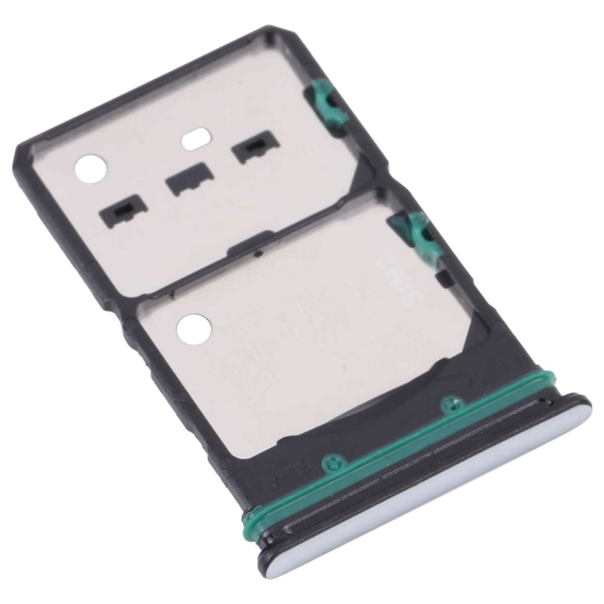 For OnePlus Nord CE 2 5G SIM Card Tray + SIM Card Tray + Micro SD Card Tray (Green)