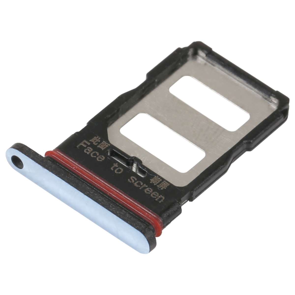 For Xiaomi Redmi K50/K50 Pro SIM Card Tray + SIM Card Tray (Black)