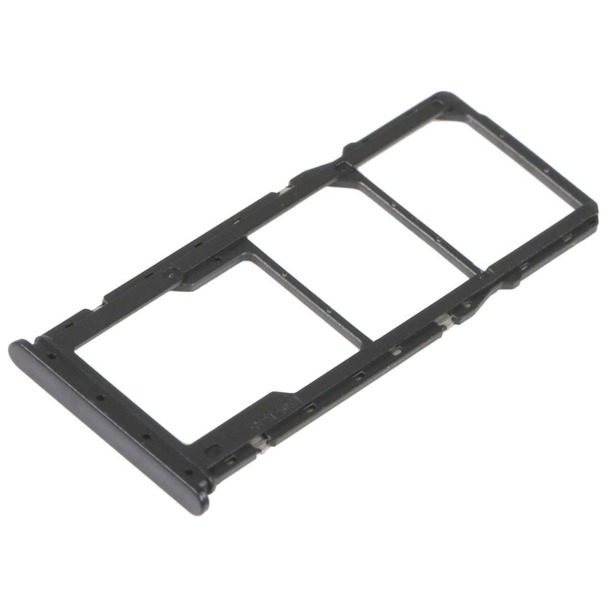 SIM Card Tray + SIM Card Tray + Micro SD Card Tray For Xiaomi Redmi 10A (Black)