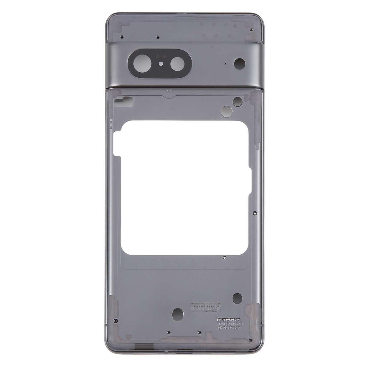 For Google Pixel 7 Front Housing LCD Frame Bezel Plate(Black)