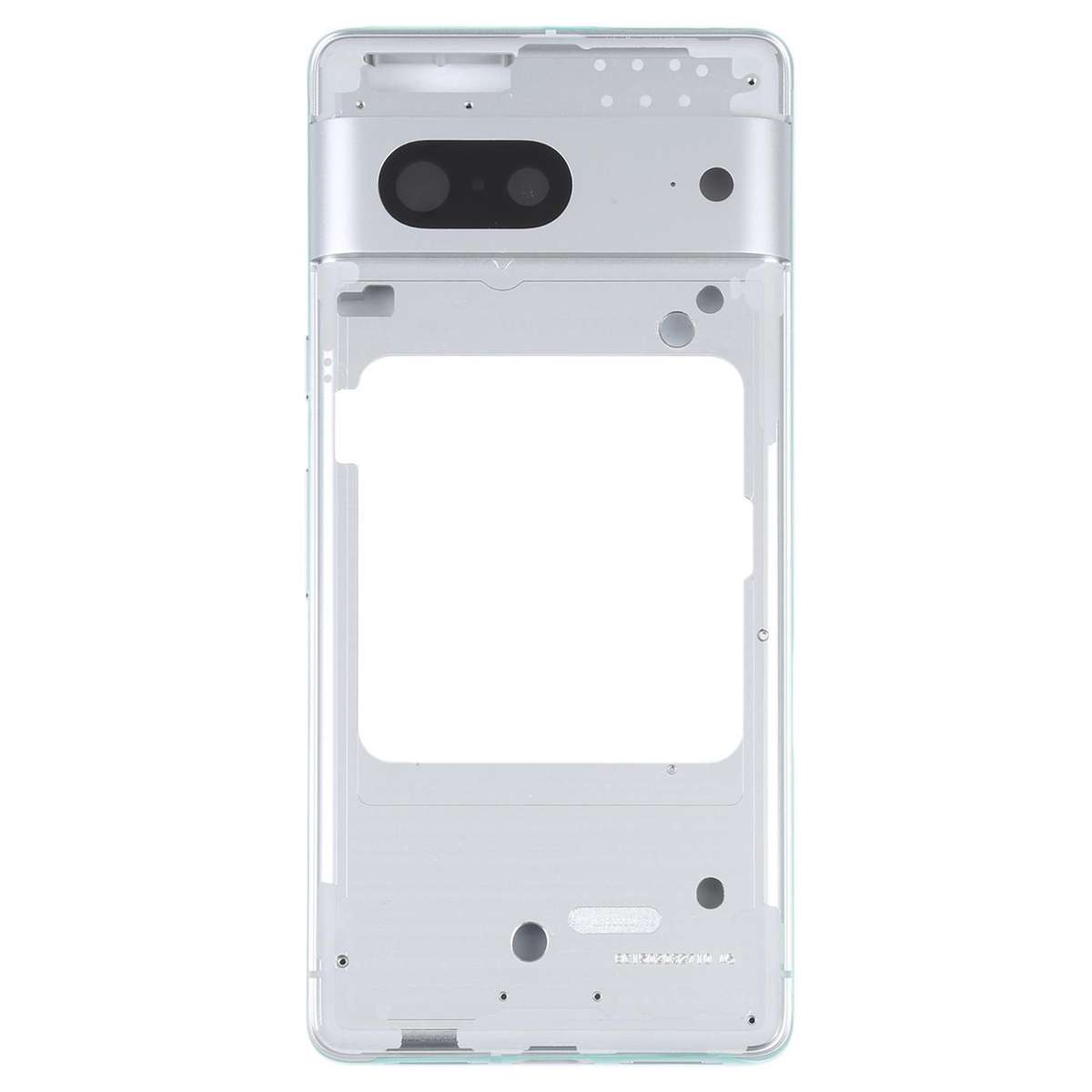 For Google Pixel 7 Front Housing LCD Frame Bezel Plate(Black)