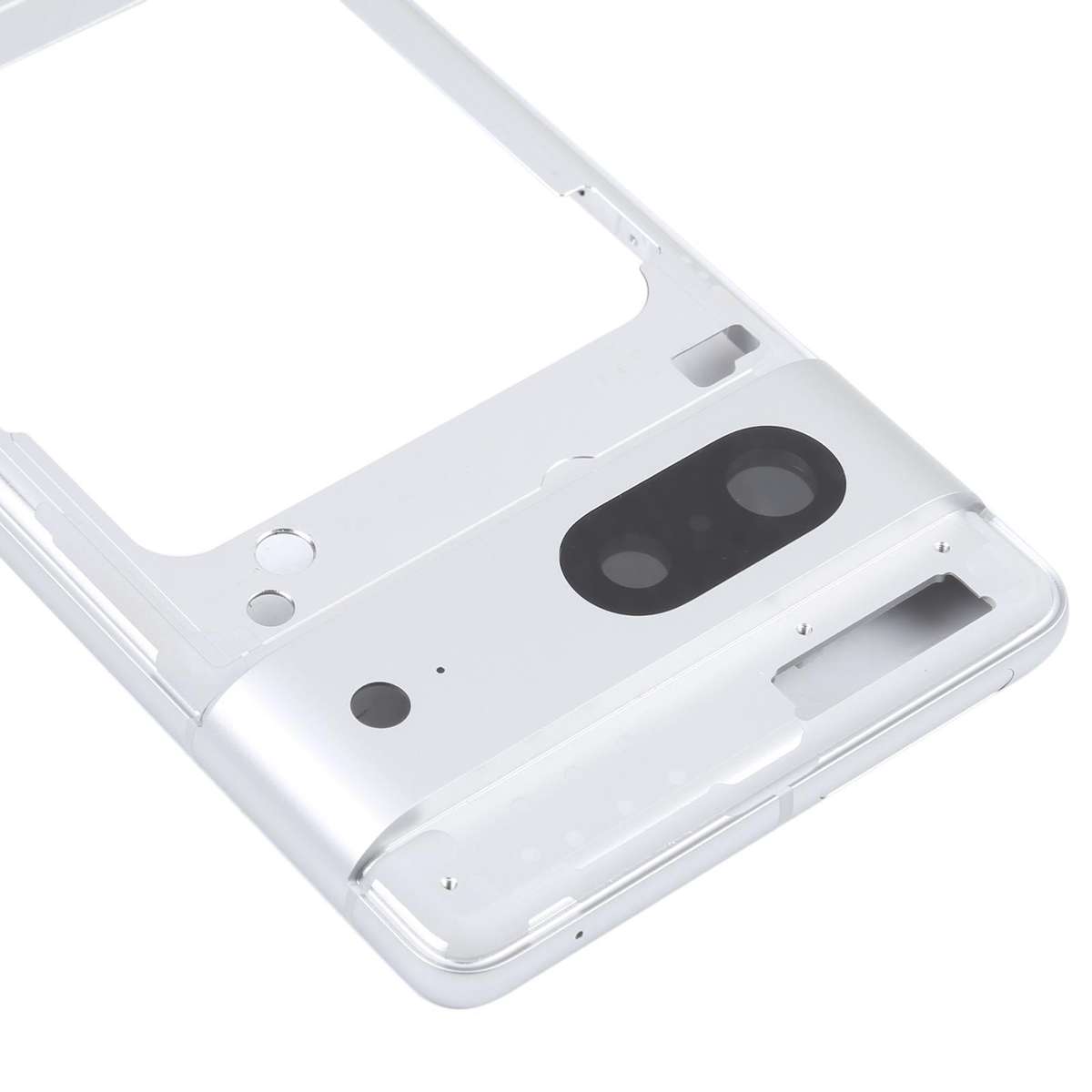 For Google Pixel 7 Front Housing LCD Frame Bezel Plate(Black)