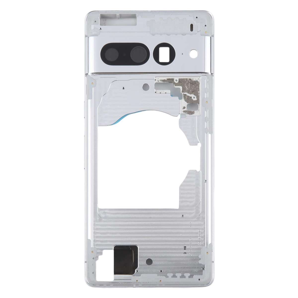 For Google Pixel 7 Pro Front Housing LCD Frame Bezel Plate(Black)