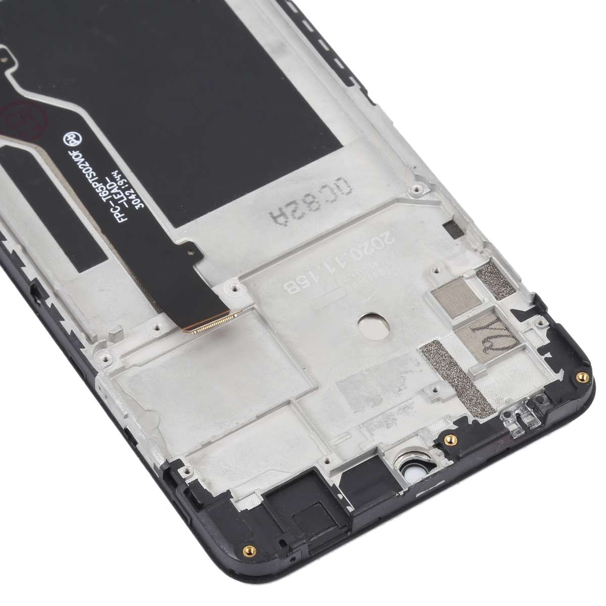 OEM LCD Screen For ZTE Blade A7S 2020 A7020 Digitizer Full Assembly with Frame (Black)