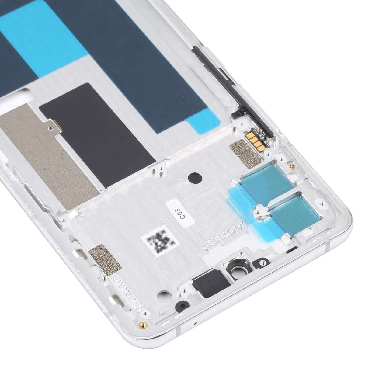 For ZTE Axon 30 Pro 5G A2022 Middle Frame Bezel Plate (Black)