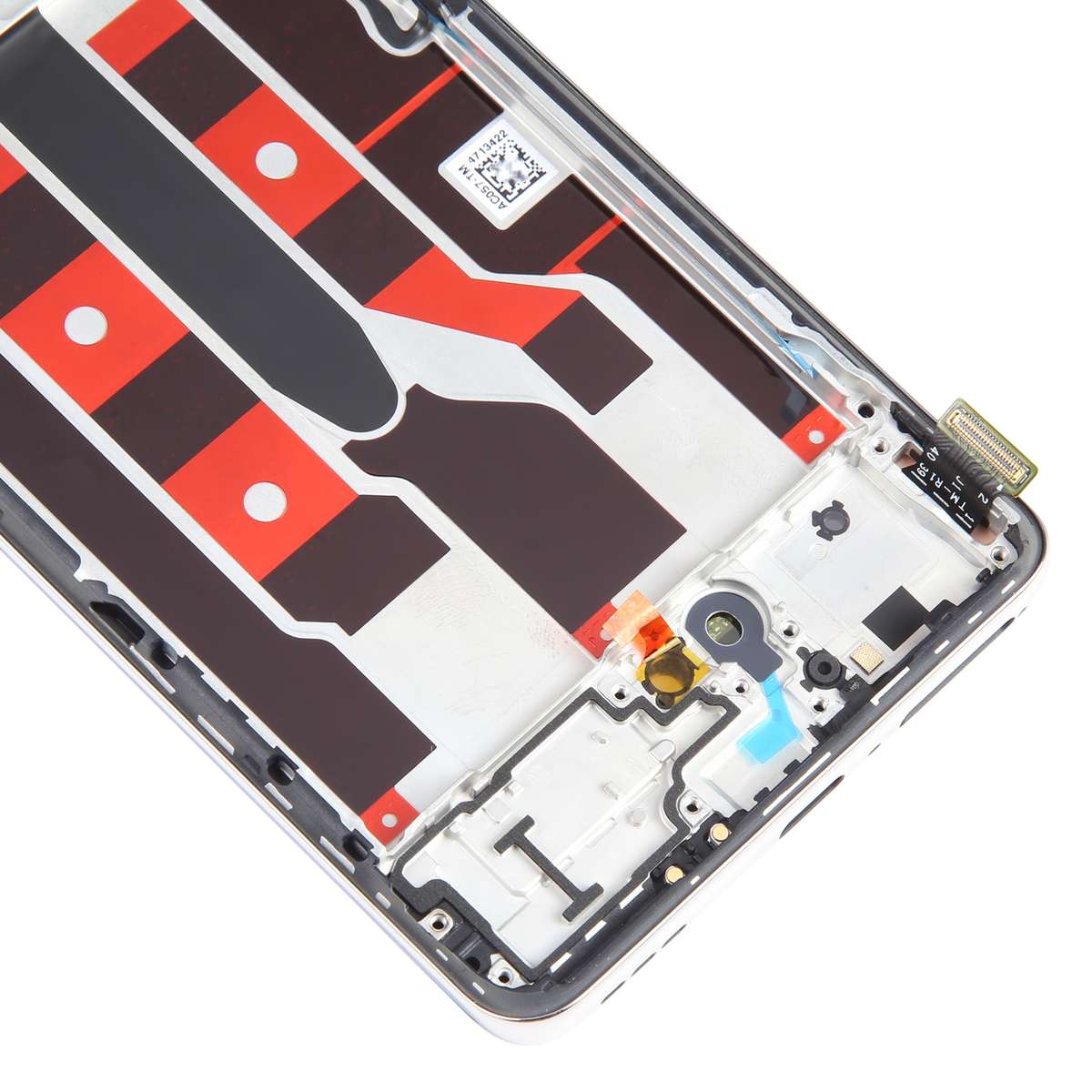 Original LCD Screen For OPPO A1 Pro Digitizer Full Assembly with Frame (Black)