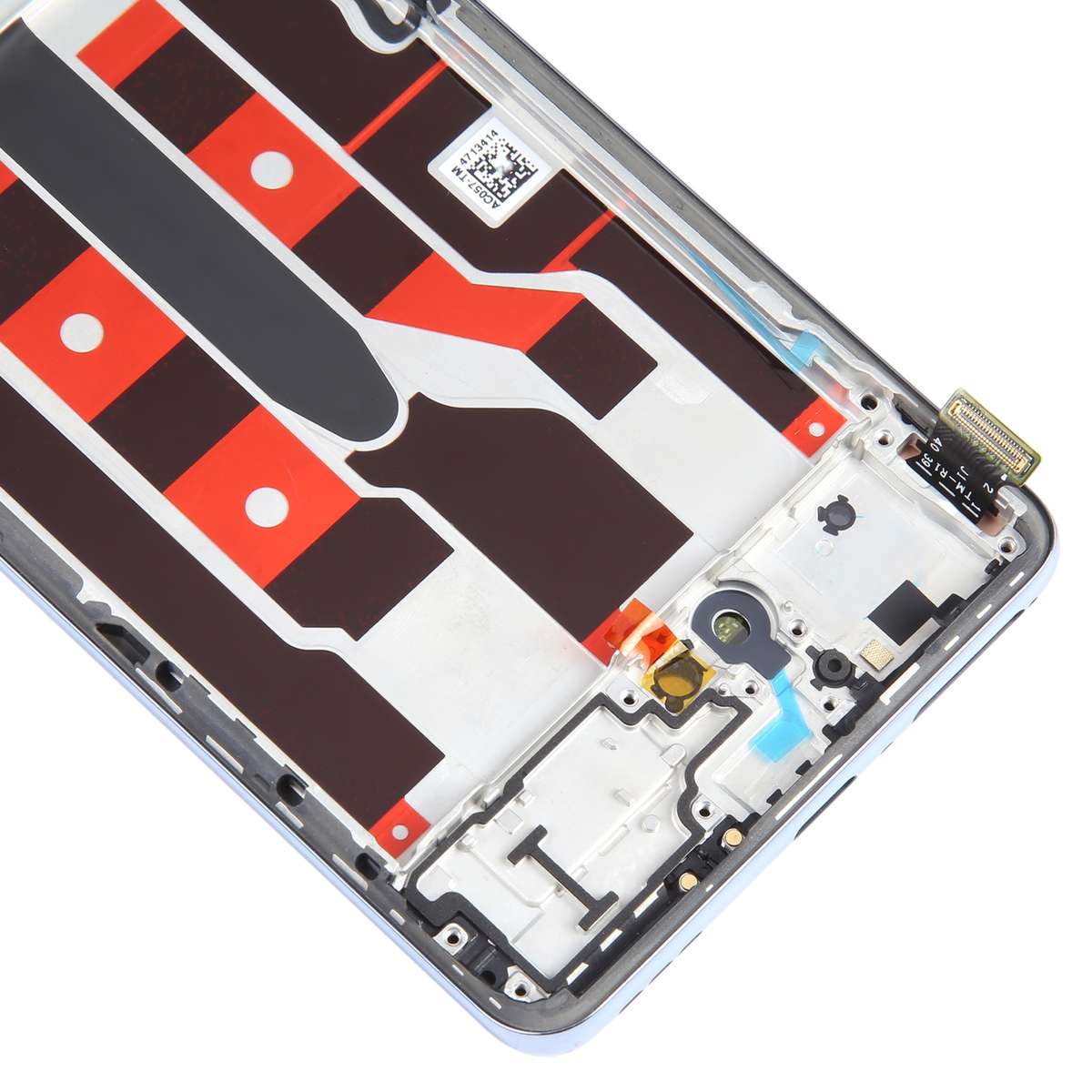 Original LCD Screen For OPPO A1 Pro Digitizer Full Assembly with Frame (Black)