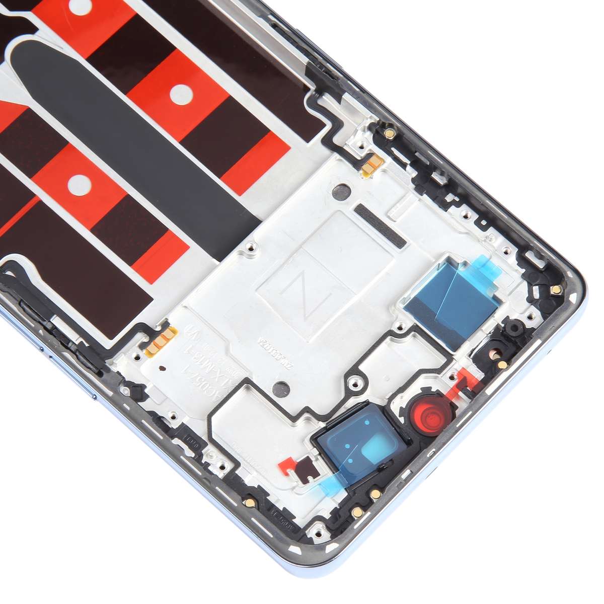 Original LCD Screen For OPPO A1 Pro Digitizer Full Assembly with Frame (Black)