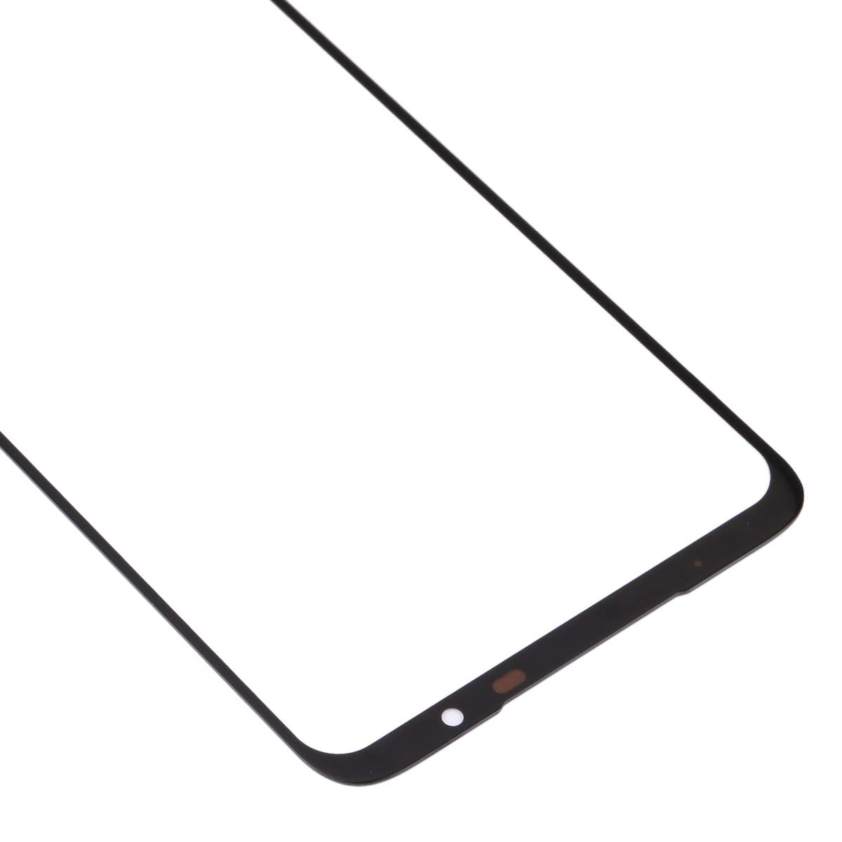 For Asus ROG Phone 5 Pro ZS673KS Front Screen Outer Glass Lens with OCA Optically Clear Adhesive (Bl