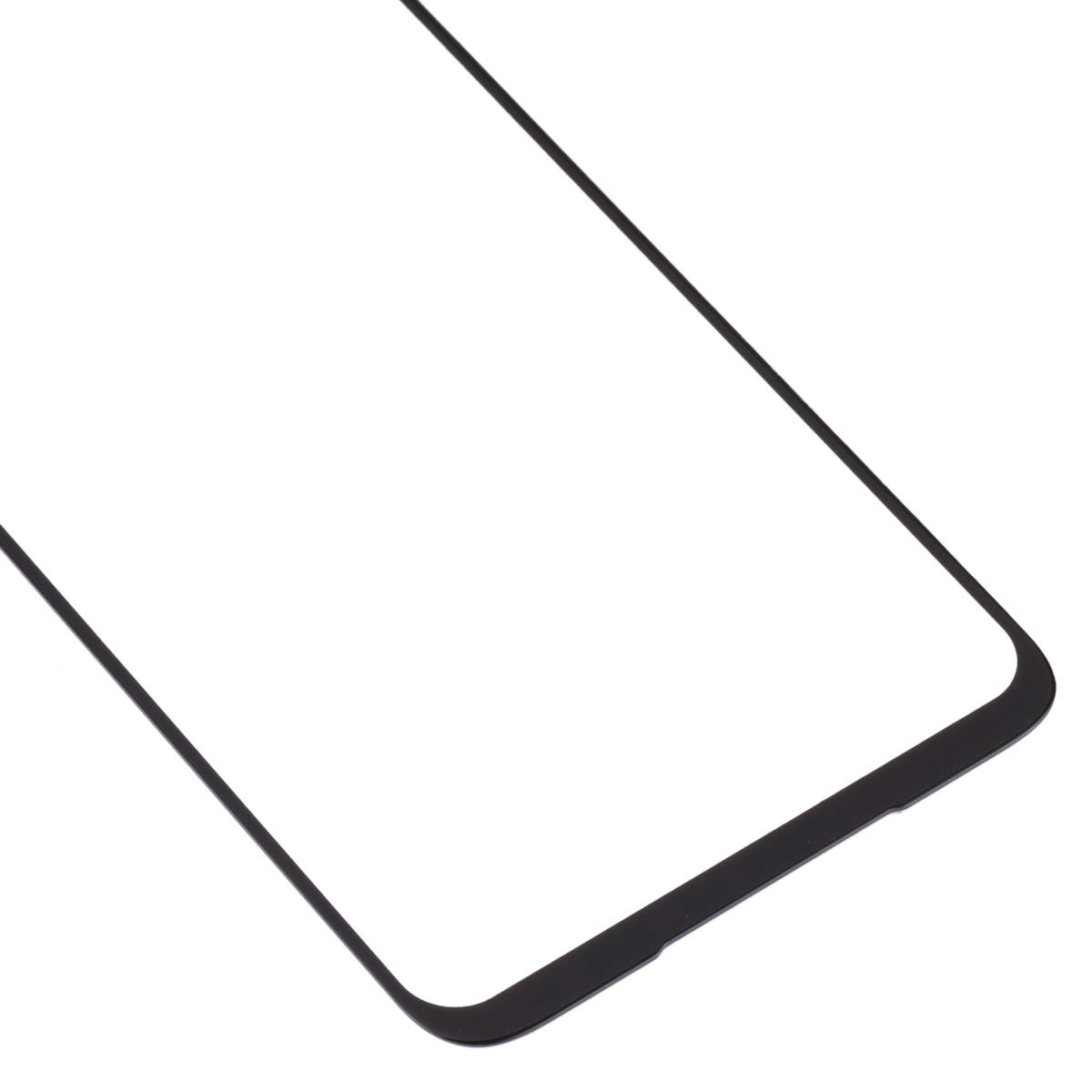 For Asus ROG Phone 5 Pro ZS673KS Front Screen Outer Glass Lens with OCA Optically Clear Adhesive (Bl