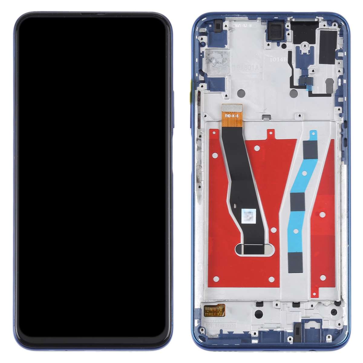 Original LCD Screen For Honor 9X Pro / Huawei Y9s Digitizer Full Assembly with Frame (Black)