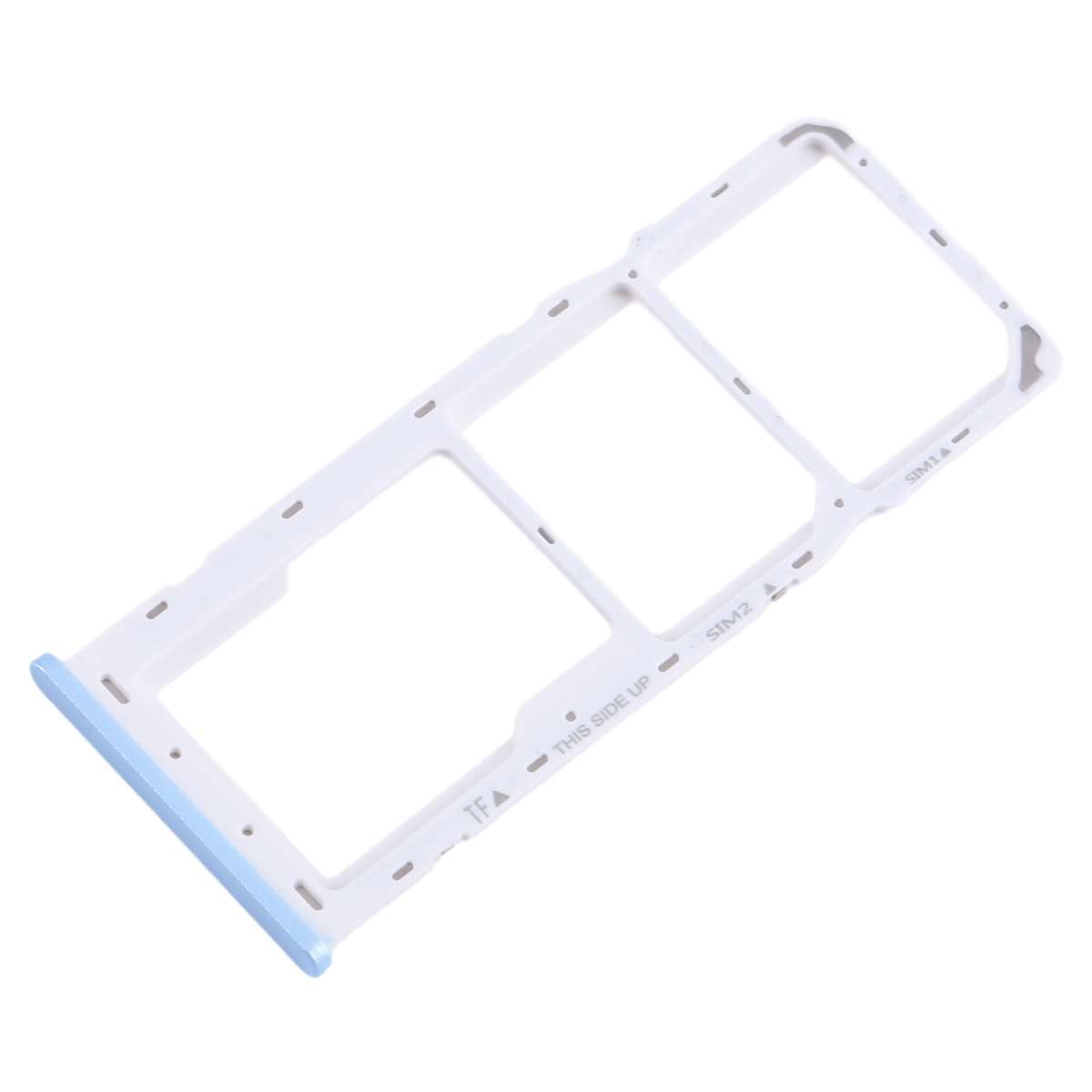 For TCL 30 SE / 30E / 305 / 306 Original SIM Card Tray + SIM Card Tray + Micro SD ... (Baby Blue)