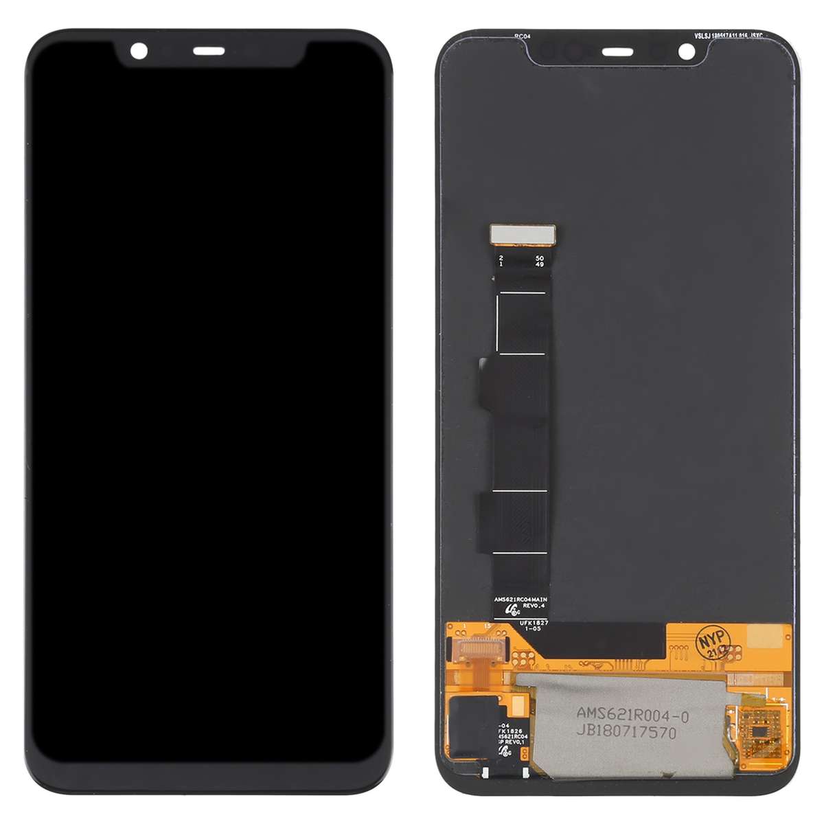 Original OLED LCD Screen For Xiaomi Mi 8 with Digitizer Full Assembly