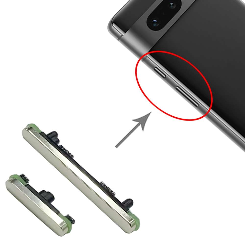For Google Pixel 7 Power Button + Volume Control Button(Black)