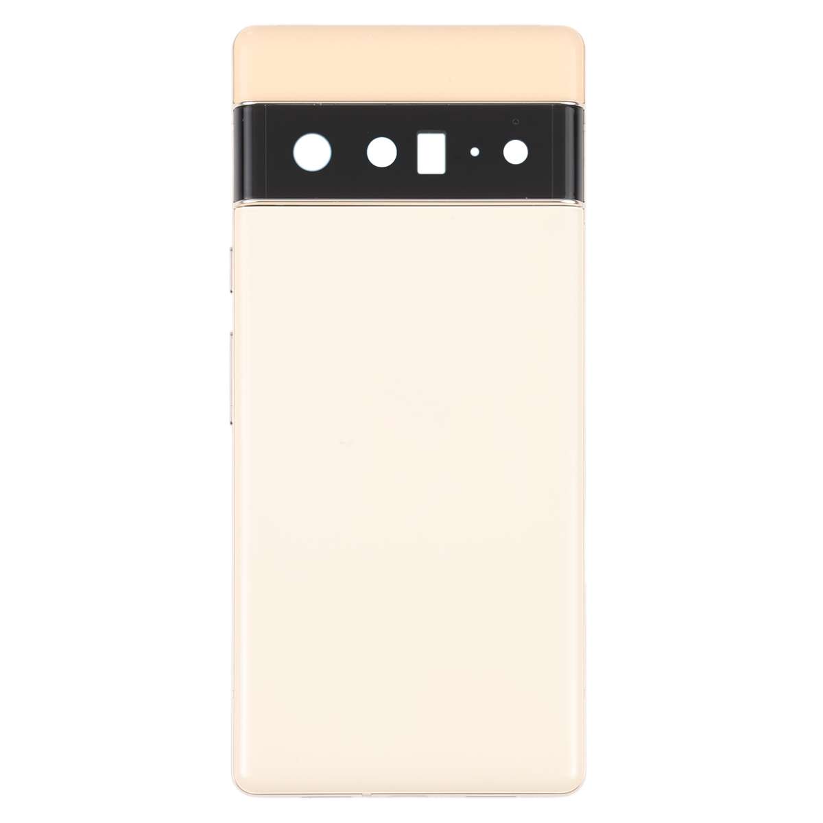 For Google Pixel 6 Pro Battery Back Cover with Middle Frame(White)