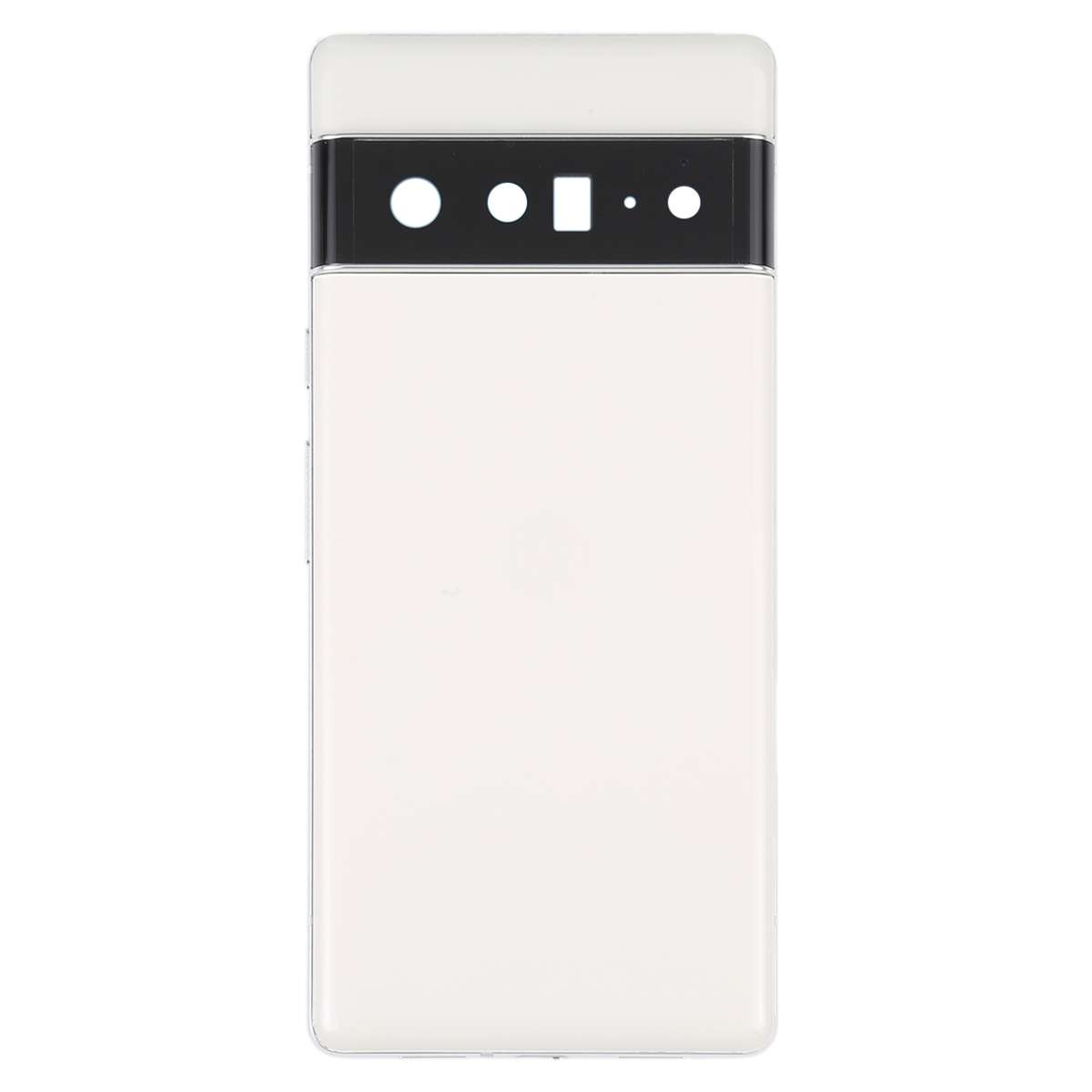 For Google Pixel 6 Pro Battery Back Cover with Middle Frame(White)