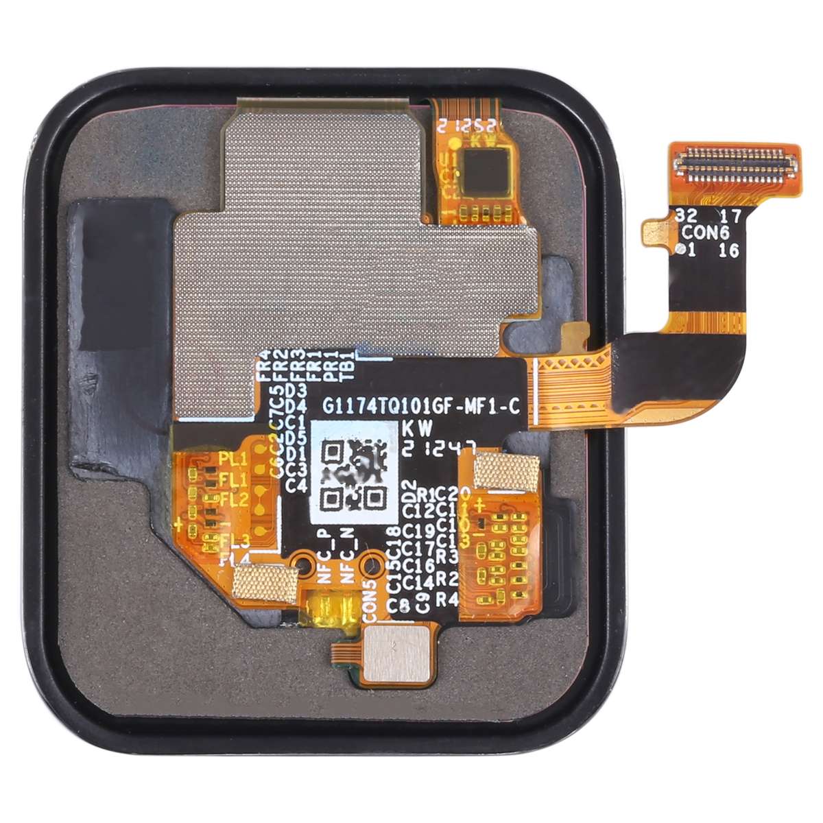 Original LCD Screen and Digitizer Full Assembly for OPPO Watch 2 42mm