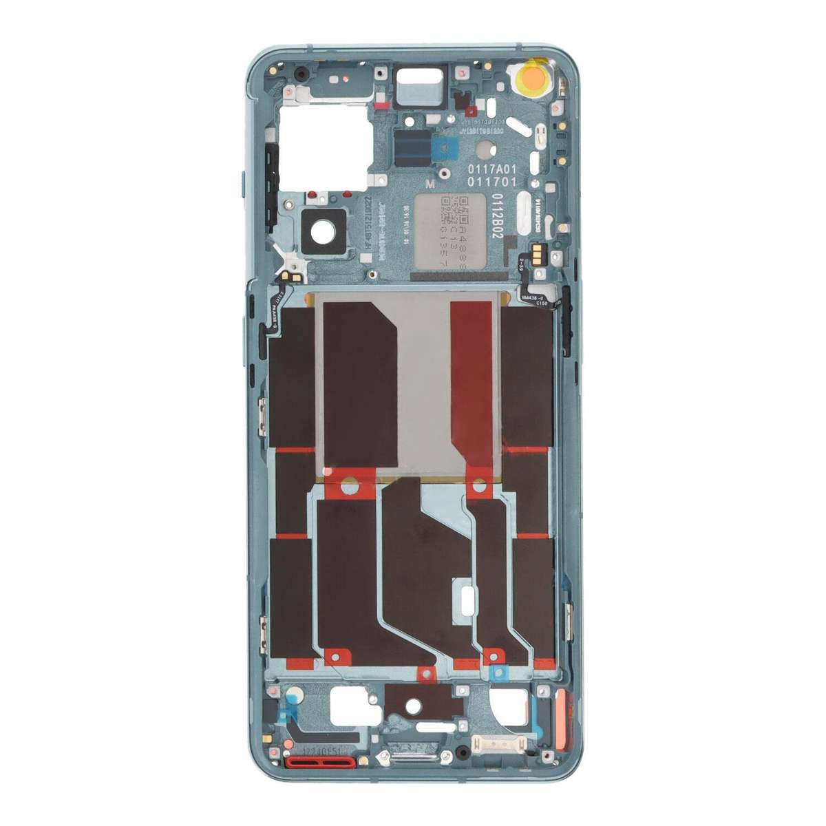 For OnePlus 10 Pro NE2210 NE2211 NE2213 Middle Frame Bezel Plate (Black)