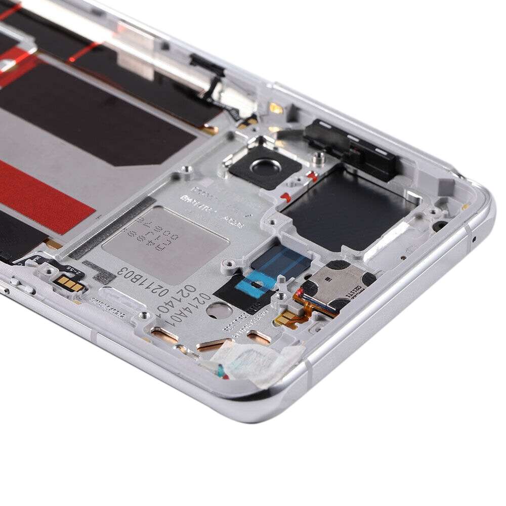 For OnePlus 10 Pro NE2210 NE2211 NE2213 Middle Frame Bezel Plate (Black)