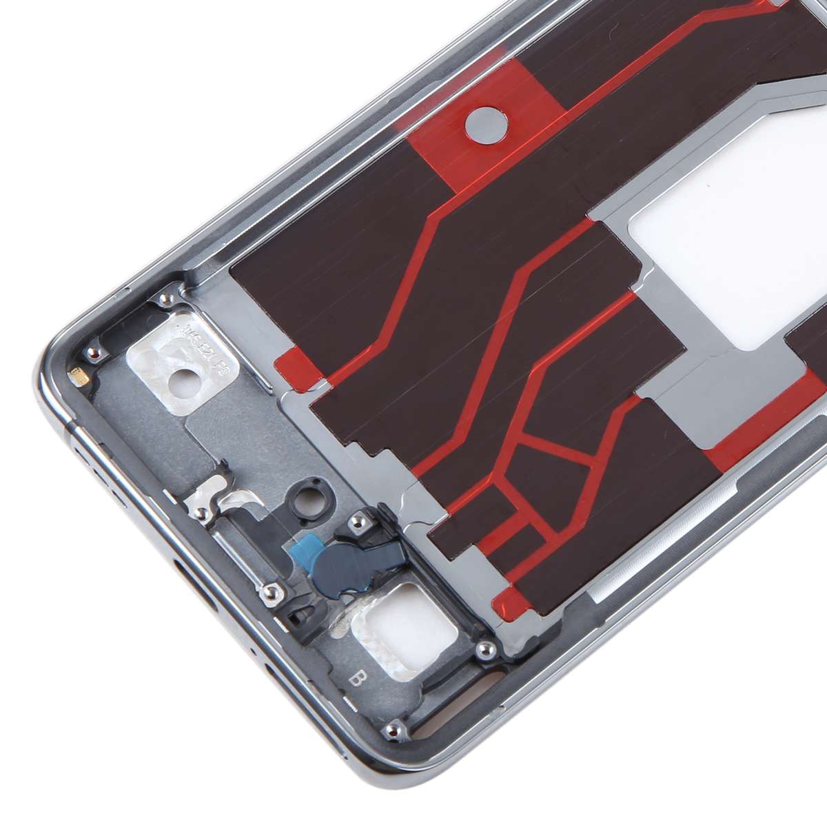 For OPPO Find X3 Original Front Housing LCD Frame Bezel Plate (Silver)