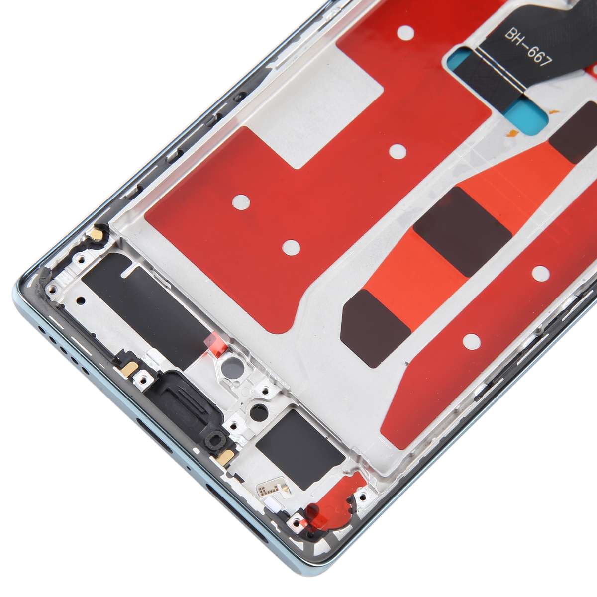 Original LCD Screen For Honor 70 Digitizer Full Assembly with Frame(Black)