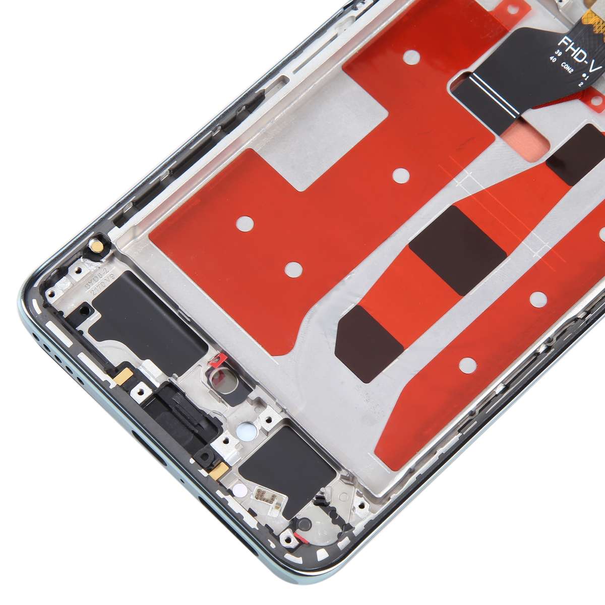 Original LCD Screen For Honor 60 Pro Digitizer Full Assembly with Frame(Black)