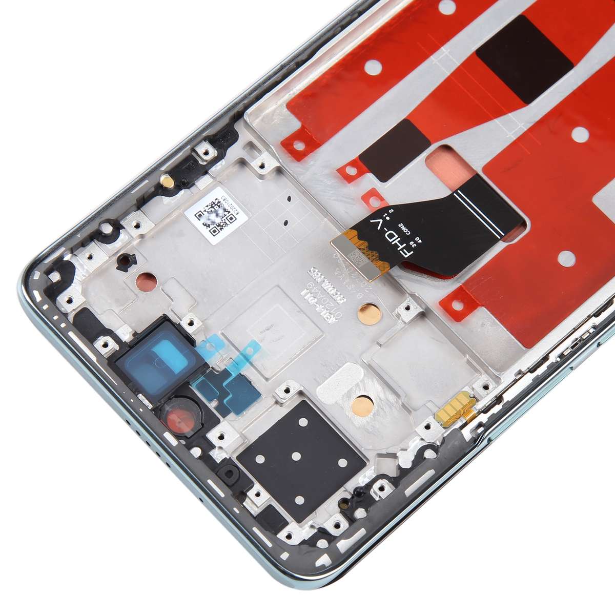 Original LCD Screen For Honor 60 Pro Digitizer Full Assembly with Frame(Black)