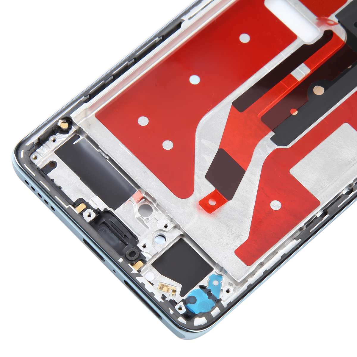 For Honor 80 Pro Front Housing LCD Frame Bezel Plate (Black)