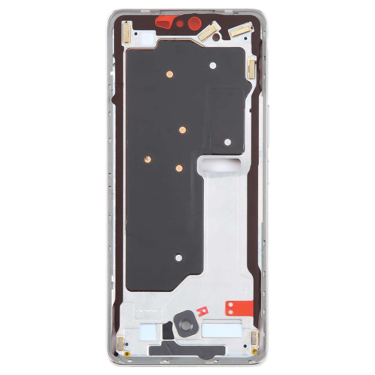 For Honor 80 Pro Front Housing LCD Frame Bezel Plate (Black)