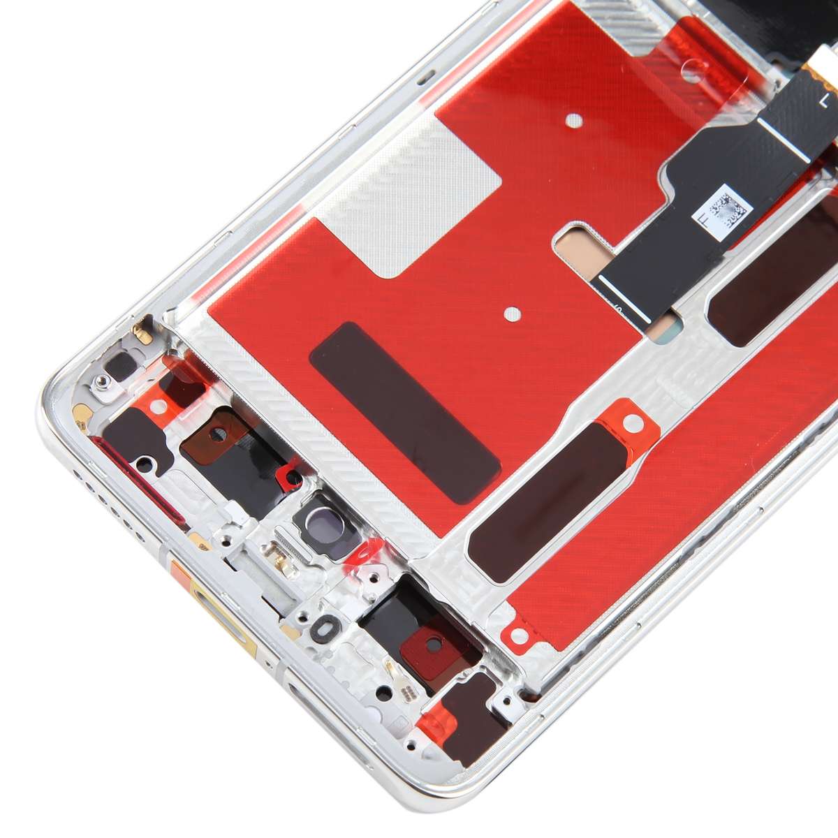 For Honor 80 Pro Front Housing LCD Frame Bezel Plate (Black)