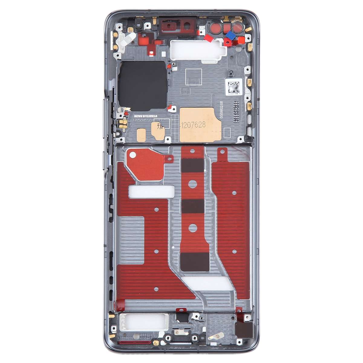 For Honor Magic4 Pro Front Housing LCD Frame Bezel Plate(Black)