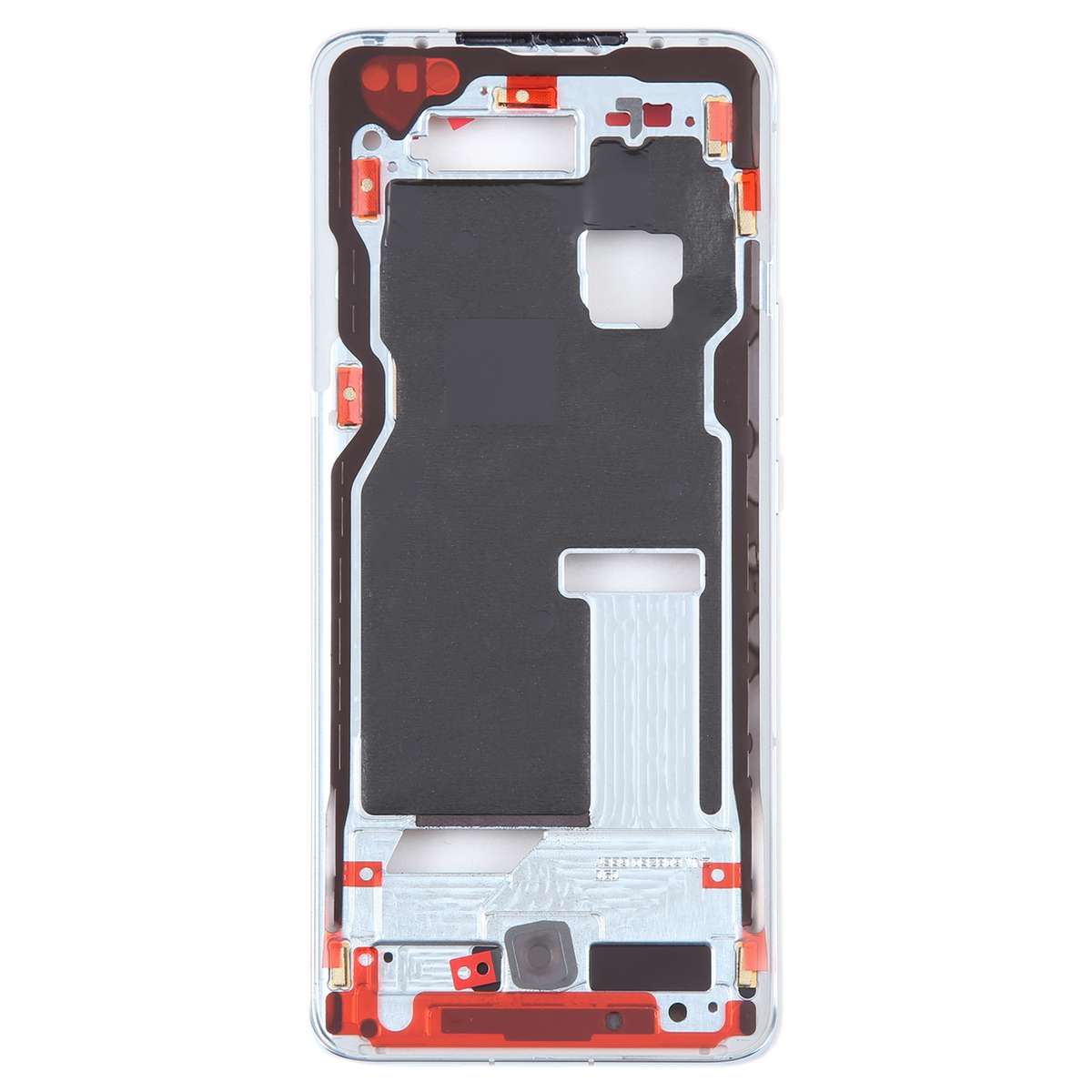 For Honor Magic4 Pro Front Housing LCD Frame Bezel Plate(Black)