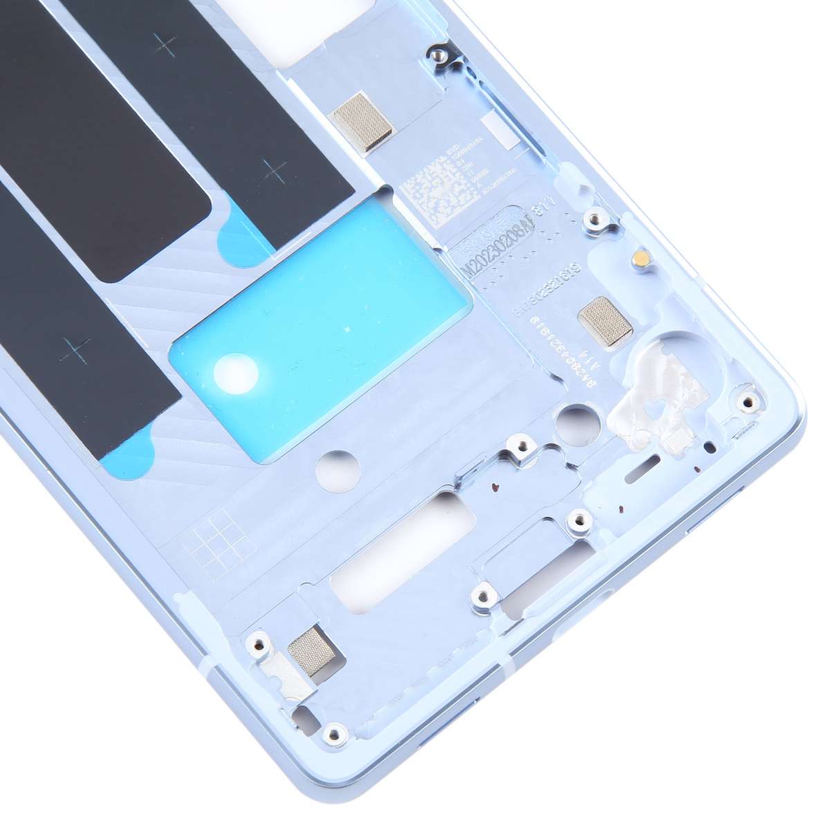 For Google Pixel 7A Original Middle Frame Bezel Plate (Black)