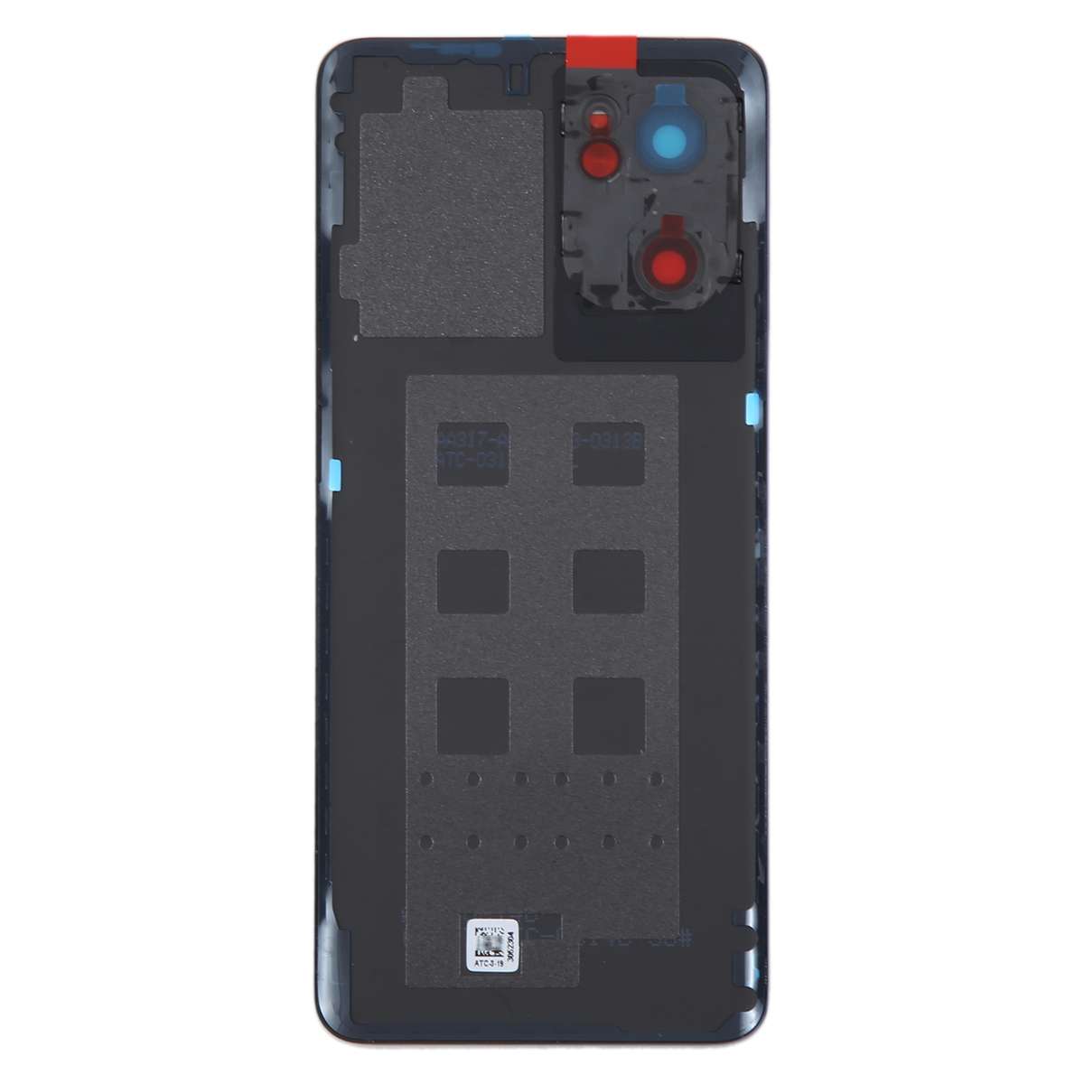 For OPPO Reno7 5G Original Battery Back Cover with Camera Lens Frame(Blue)
