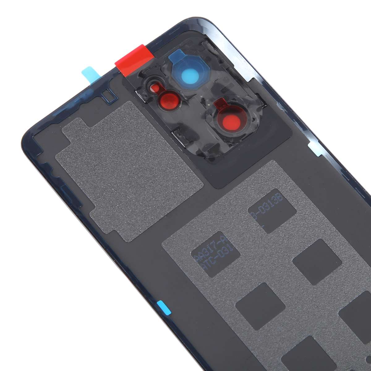 For OPPO Reno7 5G Original Battery Back Cover with Camera Lens Frame(Blue)