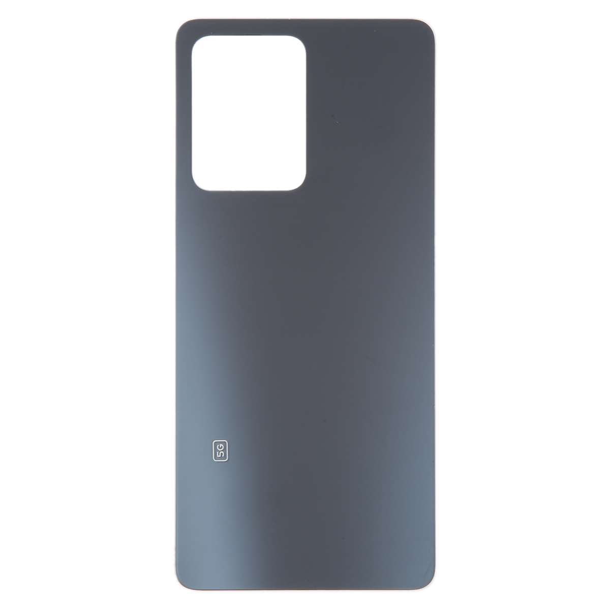 For Xiaomi Redmi Note 12 Pro Glass Battery Back Cover(Black)