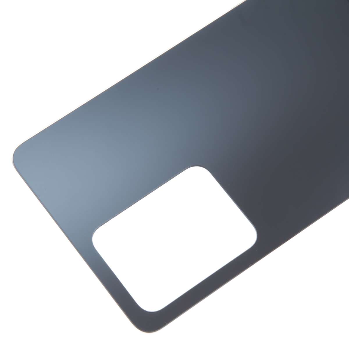 For Xiaomi Redmi Note 12 Pro Glass Battery Back Cover(Black)