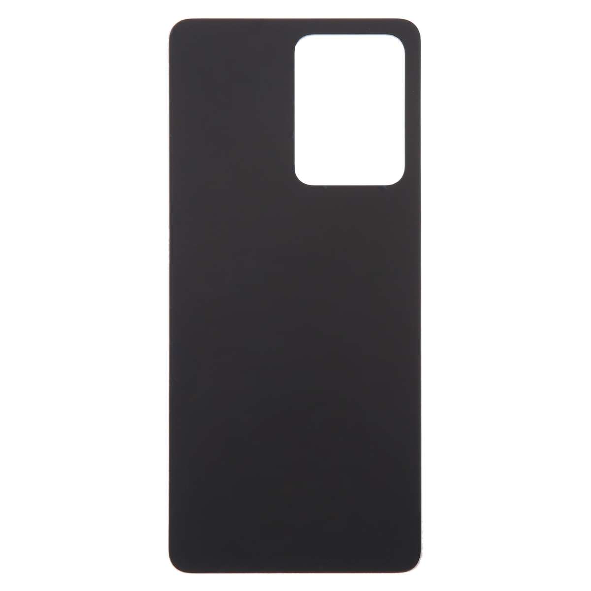 For Xiaomi Redmi Note 12 Pro Glass Battery Back Cover(Black)