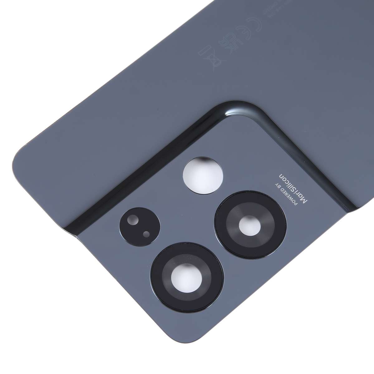 For OPPO Reno8 Pro 5G Original Battery Back Cover with Camera Lens Cover(Black)