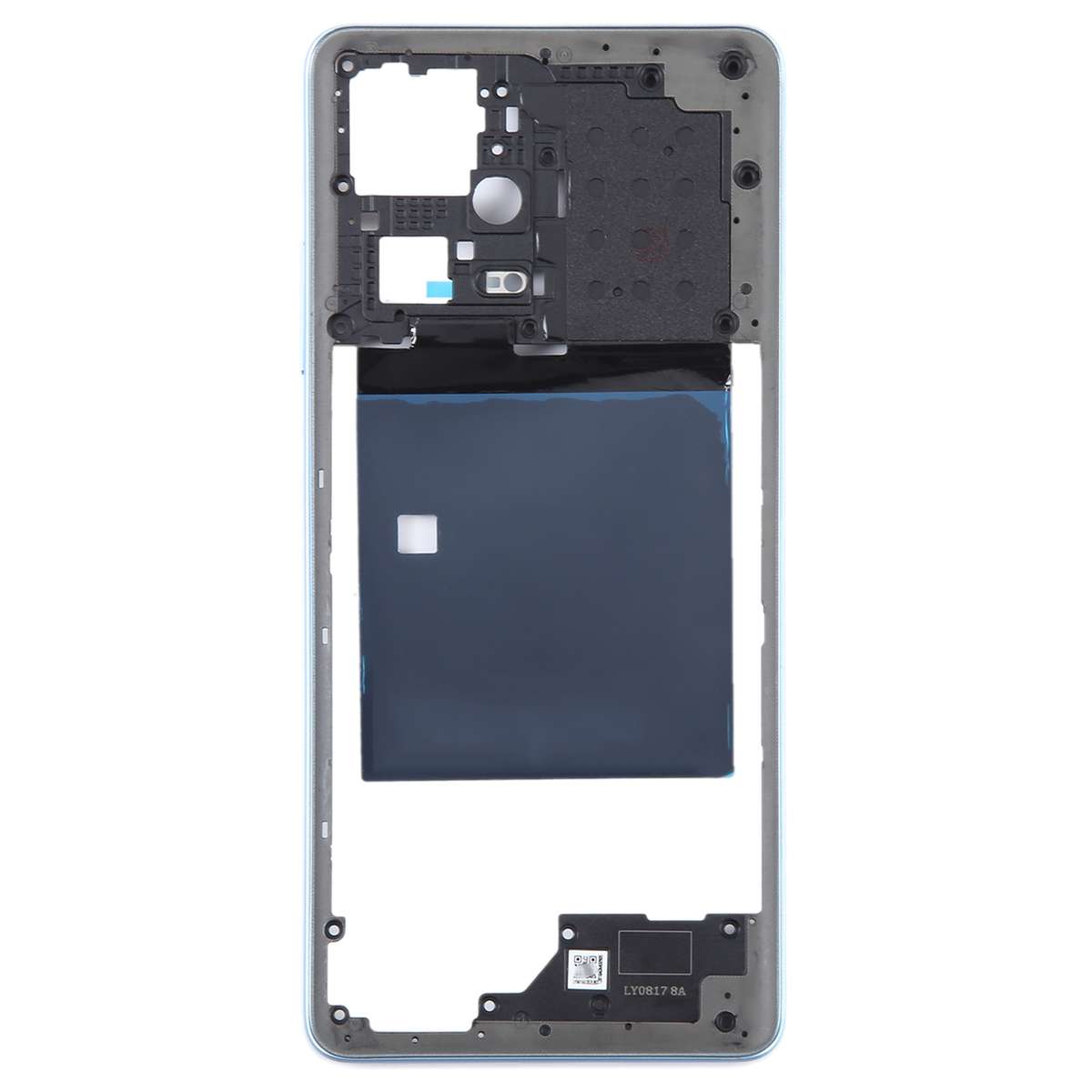 For Xiaomi Redmi Note 12 Pro+ Original Middle Frame Bezel Plate (Blue)
