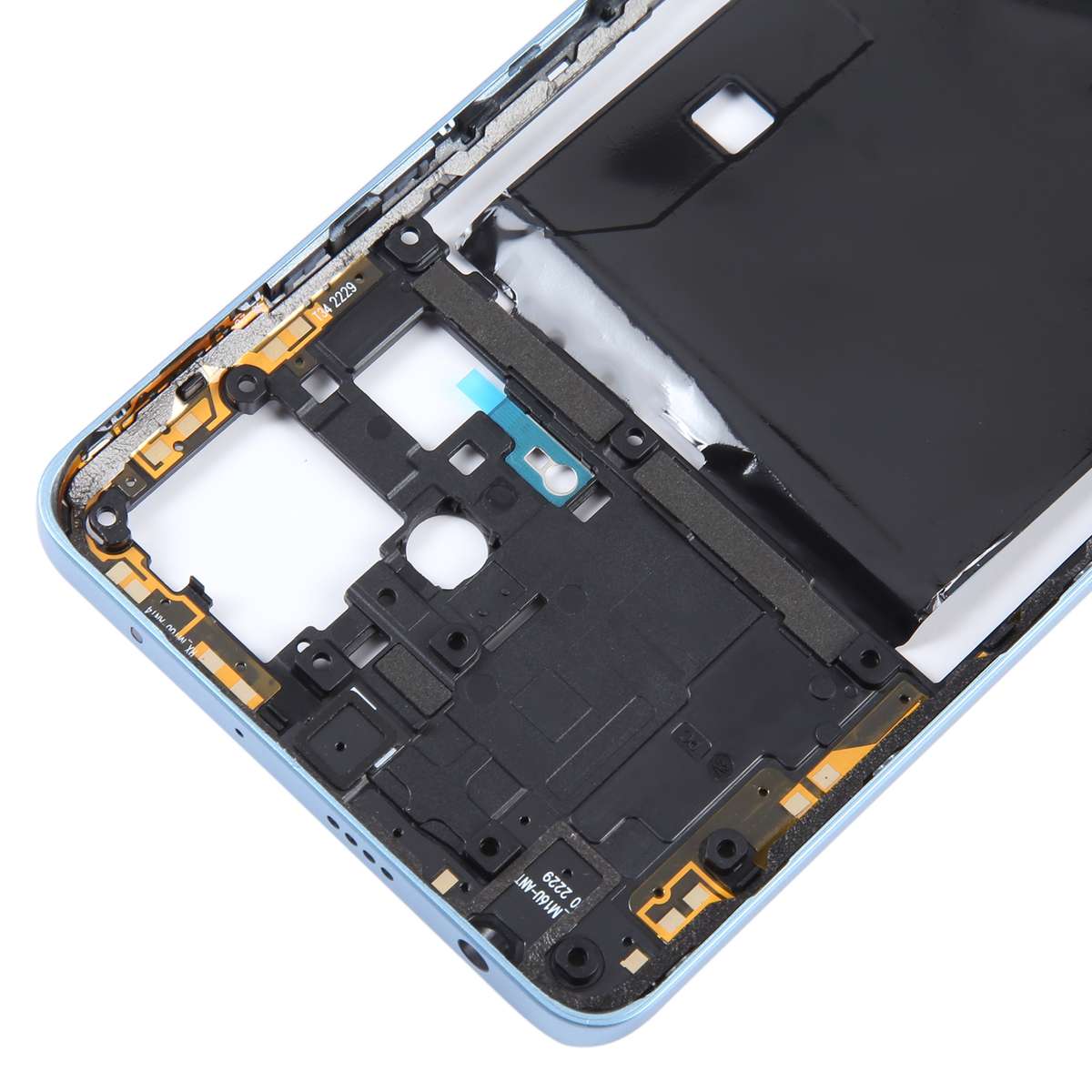 For Xiaomi Redmi Note 12 Pro+ Original Middle Frame Bezel Plate (Blue)