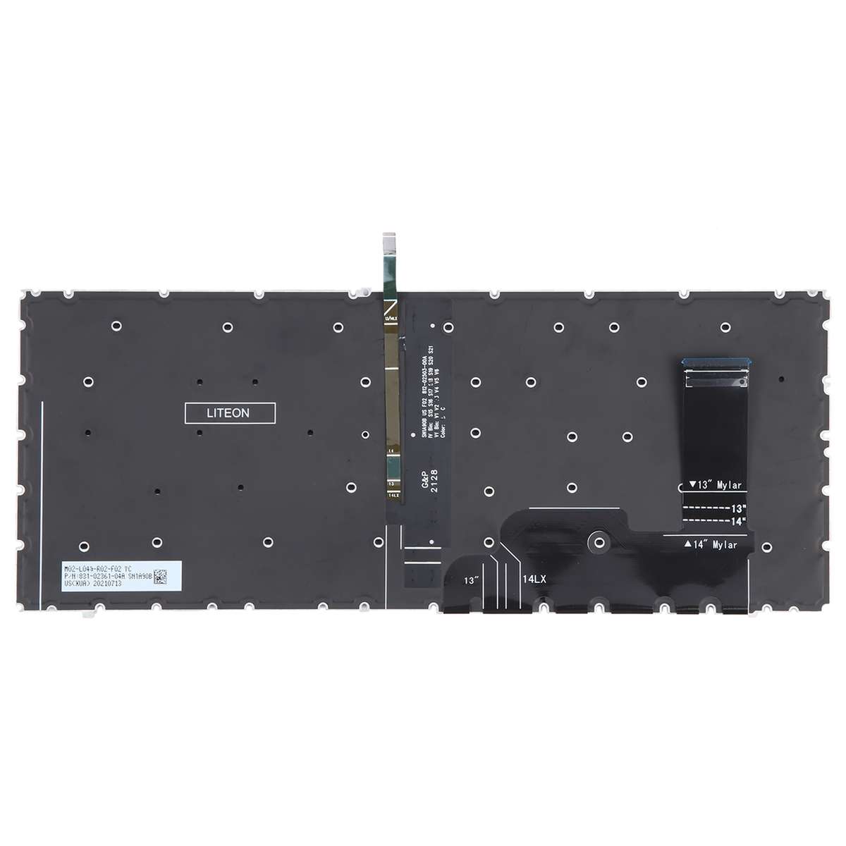 For HP ProBook 440 G9 445 G9 US Version Keyboard with Backlight