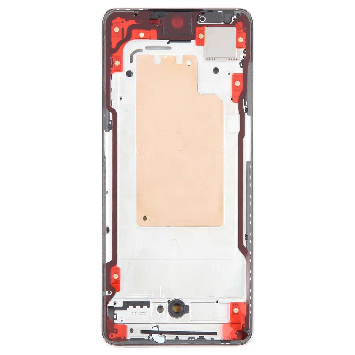 For OPPO Reno9 Pro Original Front Housing LCD Frame Bezel Plate (Black)